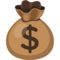 Money Bag emoji on Facebook